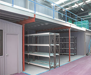 Steel Mezzanine Flooring Structure in Chennai